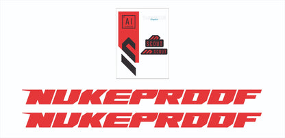 Nukeproof Scout Al 2022 Decals