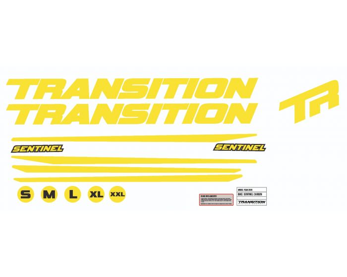 Transition Sentinel Carbon 2020 Decals