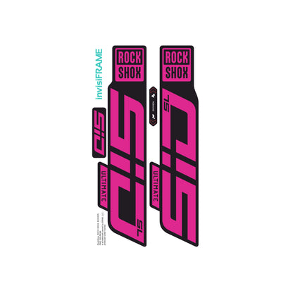 Rock Shox SID SL Ultimate 2025 Decals