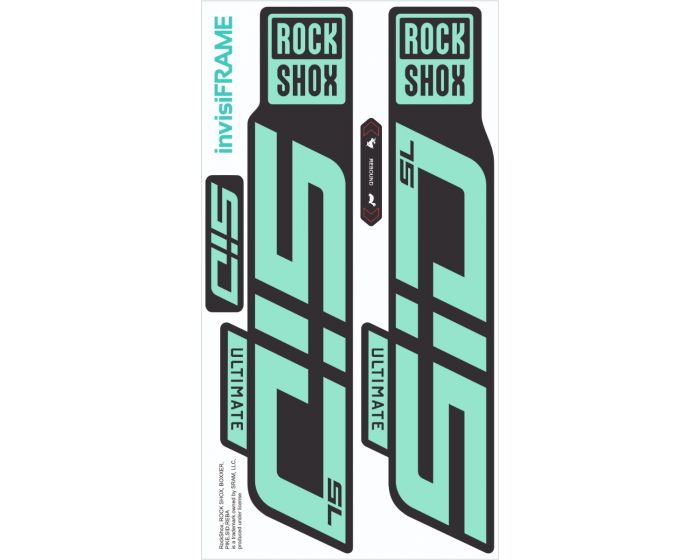 Adesivi Decalcomania Per Forcella Rock Shox SID Ultimate 2020 – Kit Resistente Alle Intemperie – Personalizza La Tua Bici