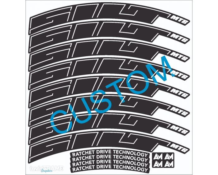 Silt Enduro AM 29er Pin Decals