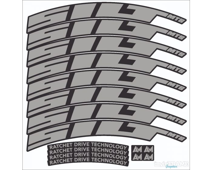 Silt Enduro AM 29er Pin Decals