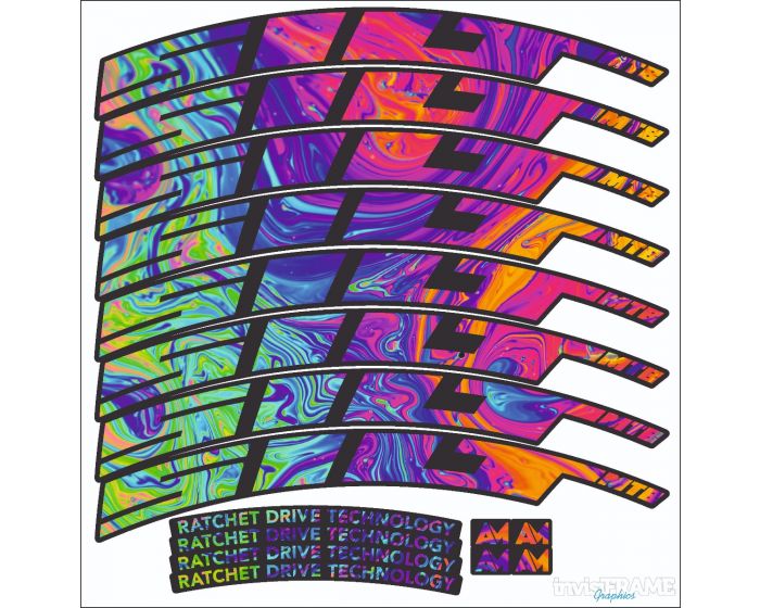 Silt Enduro AM 29er Pin Decals