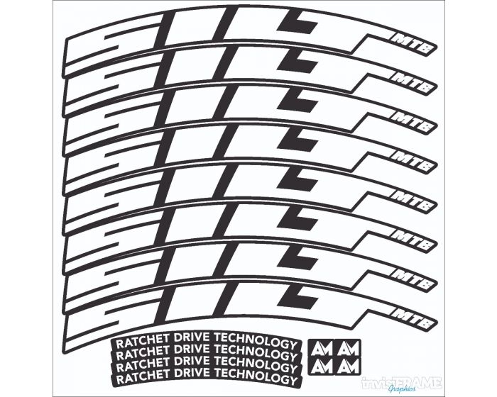 Silt Enduro AM 29er Pin Decals