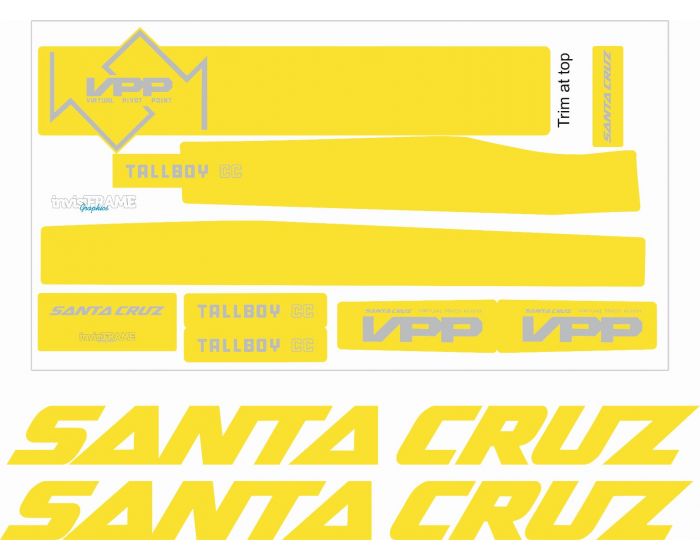 Santa Cruz Tallboy 4 CC 2020 Decals