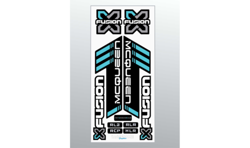 X-Fusion McQueen Fork Decals 2017/18/19