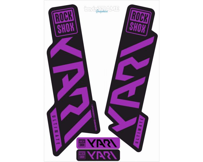 Rock Shox YARI ULTIMATE 2020 Decals