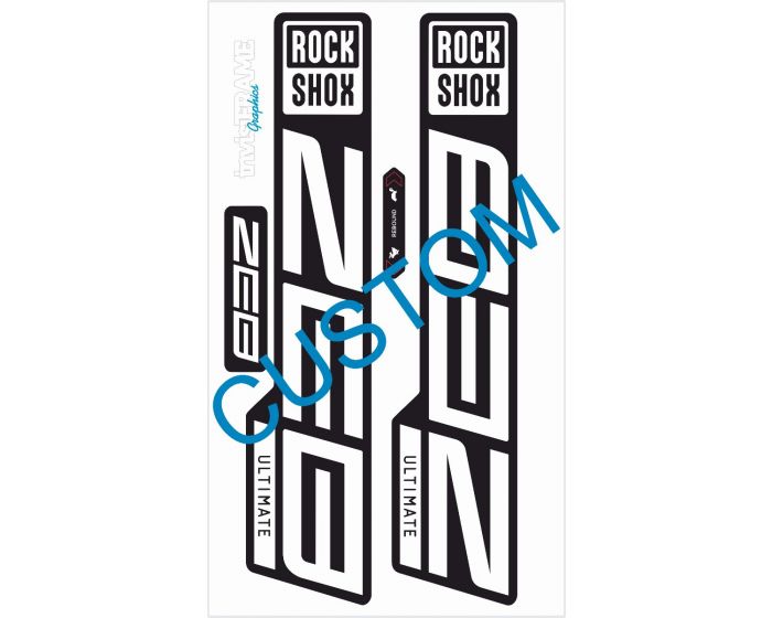 Rock Shox ZEB Ultimate 2021 Decals