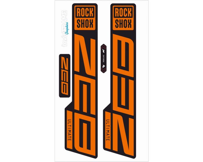 Rock Shox ZEB Ultimate 2021 Decals