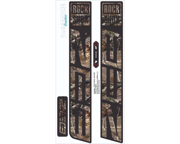 Rock Shox ZEB R 2021 Decals