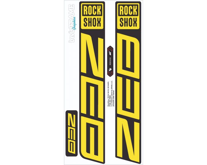 Rock Shox ZEB R 2021 Decals