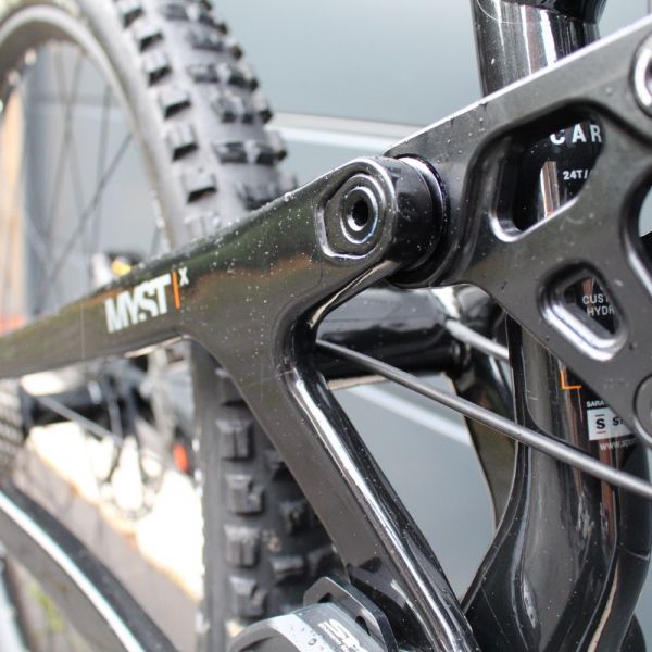 Saracen Myst X Aluminium Front/Carbon Rear Mullet 2023 | Frame Protection Kit