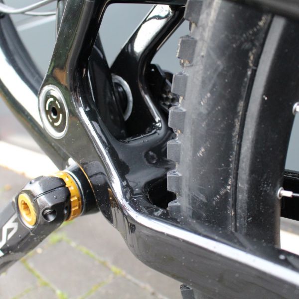 Saracen Myst X Aluminium Front/Carbon Rear Mullet 2023 | Frame Protection Kit